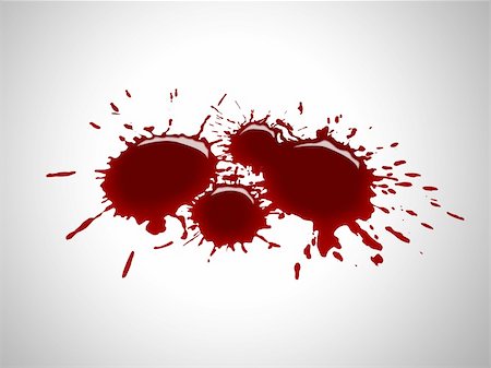 Isolated blood drops on a crime scene Stock Photo - Budget Royalty-Free & Subscription, Code: 400-04807287