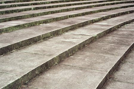 Scenic of clean outdoor steps in public places with nobody. Foto de stock - Super Valor sin royalties y Suscripción, Código: 400-04807883