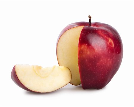 simsearch:400-04555774,k - red apple isolated on white Foto de stock - Royalty-Free Super Valor e Assinatura, Número: 400-04808087