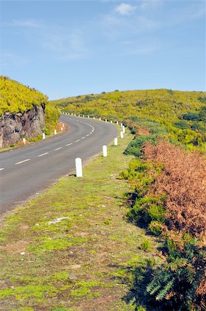 simsearch:400-08071939,k - Road in Plateau of Parque natural de Madeira, Madeira island,  Portugal Stock Photo - Budget Royalty-Free & Subscription, Code: 400-04808964