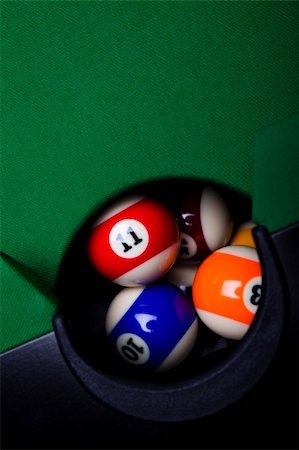 simsearch:400-08156505,k - Billiard game. Fotografie stock - Microstock e Abbonamento, Codice: 400-04809038
