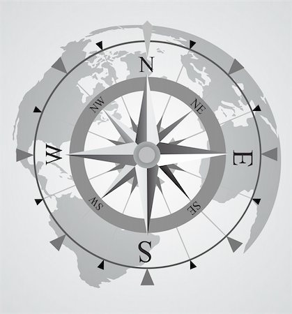 vector compass Stock Photo - Budget Royalty-Free & Subscription, Code: 400-04809568