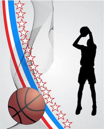 simsearch:400-06102709,k - basketball player Stockbilder - Microstock & Abonnement, Bildnummer: 400-04809617