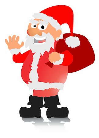 simsearch:400-07465970,k - Santa Claus Stock Photo - Budget Royalty-Free & Subscription, Code: 400-04809767