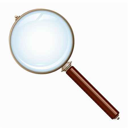 simsearch:400-04379190,k - An image of a nice old magnifying glass Stock Photo - Budget Royalty-Free & Subscription, Code: 400-04800484