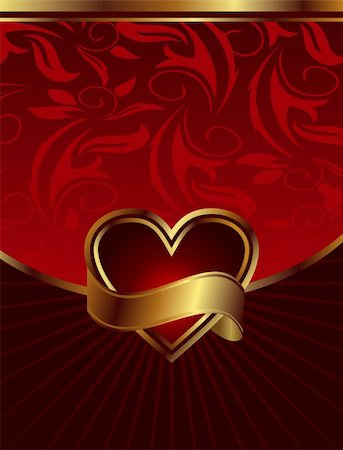 simsearch:400-04667661,k - Illustration background for design of packing Saint Valentine's Day - vector Photographie de stock - Aubaine LD & Abonnement, Code: 400-04800854