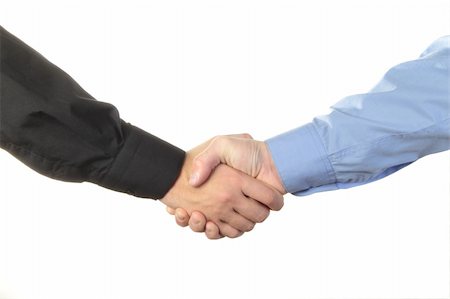 Businessmen shaking hands Stock Photo - Budget Royalty-Free & Subscription, Code: 400-04801143