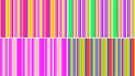 simsearch:400-05029715,k - colorful seamless striped pattern set Stockbilder - Microstock & Abonnement, Bildnummer: 400-04802327