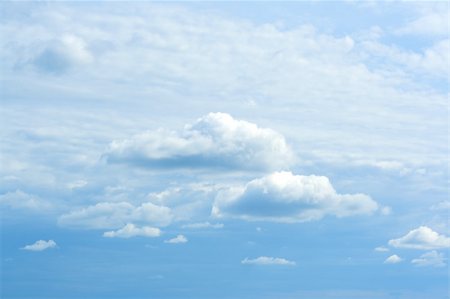 Beautiful clouds, the cloudy summer sky Stock Photo - Budget Royalty-Free & Subscription, Code: 400-04802718