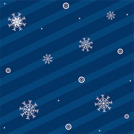 simsearch:400-05117036,k - Christmas Blue Background With Snowflakes, Vector Illustration Foto de stock - Super Valor sin royalties y Suscripción, Código: 400-04814597