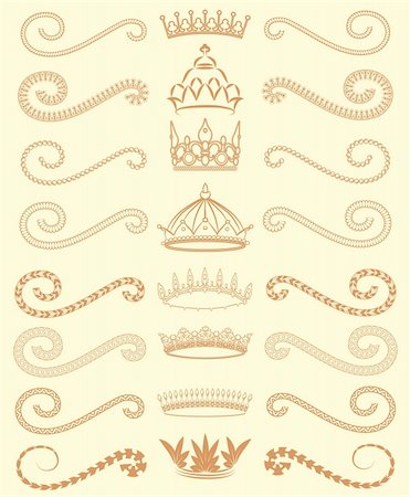 diadème - Decorative Crowns Stock Photo - Budget Royalty-Free & Subscription, Code: 400-04814623