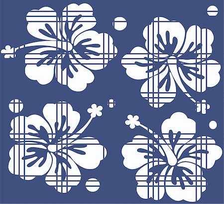 surf flower design - seamless surf or hawaii pattern Stock Photo - Budget Royalty-Free & Subscription, Code: 400-04815754