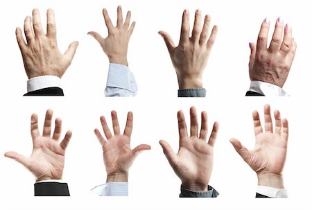 Business people hands asking for help Stock Photo - Budget Royalty-Free & Subscription, Code: 400-04815885