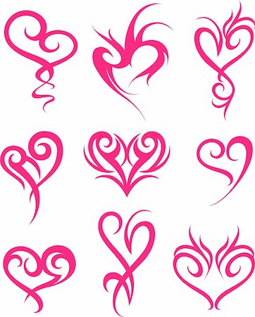 heart symbol design Photographie de stock - Aubaine LD & Abonnement, Code: 400-04815948