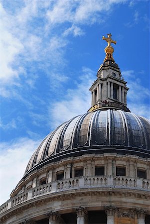Detail of the St Paul's Cathedral cupola Stock Photo - Budget Royalty-Free & Subscription, Code: 400-04816400