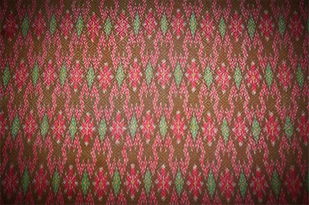Pattern style Thai Silk culter the north of Thailand. Stock Photo - Budget Royalty-Free & Subscription, Code: 400-04816641