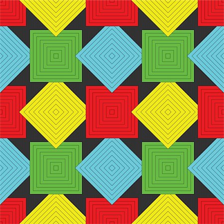 squares pattern, abstract seamless texture; vector art illustration Stock Photo - Budget Royalty-Free & Subscription, Code: 400-04817417