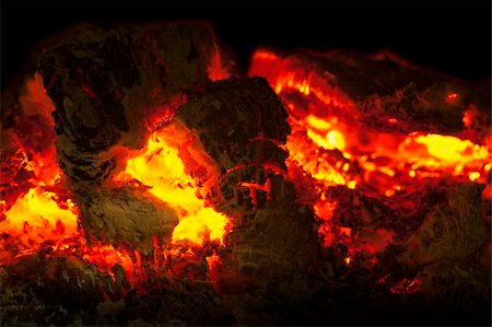 simsearch:696-03398314,k - Close up of glow of a dying fire Stock Photo - Budget Royalty-Free & Subscription, Code: 400-04818392
