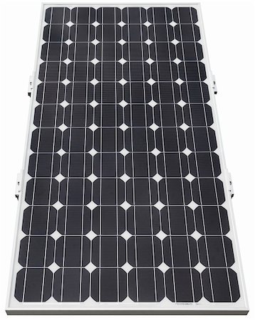 simsearch:400-04718323,k - Solar photovoltaic cell isolated with clipping path Stock Photo - Budget Royalty-Free & Subscription, Code: 400-04819475