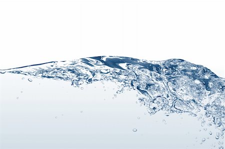 simsearch:400-06479158,k - fresh water with bubbles of air on white background Stock Photo - Budget Royalty-Free & Subscription, Code: 400-04819934