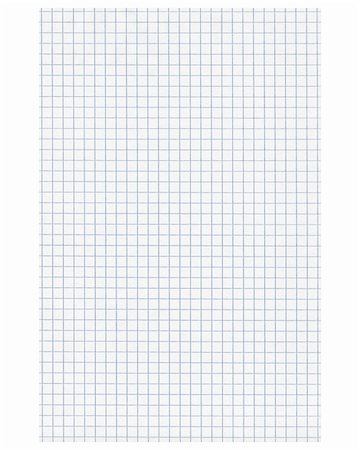 simsearch:400-03991945,k - Real blank notebook sheet, checked paper page background Stockbilder - Microstock & Abonnement, Bildnummer: 400-04819993