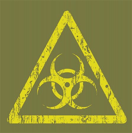 simsearch:400-05233482,k - bio-hazard sign Fotografie stock - Microstock e Abbonamento, Codice: 400-04810328