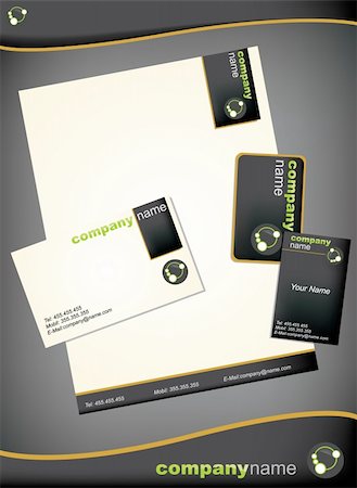 Corporate business template Stock Photo - Budget Royalty-Free & Subscription, Code: 400-04810459