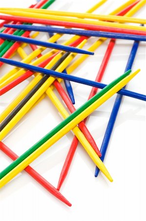 mikado sticks on white background. vertical composition Fotografie stock - Microstock e Abbonamento, Codice: 400-04811369