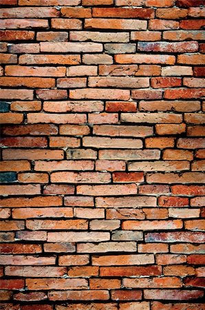 simsearch:400-05058727,k - old brick wall orange colored for background Stock Photo - Budget Royalty-Free & Subscription, Code: 400-04812750
