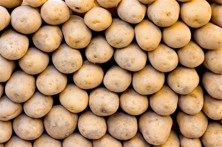 simsearch:400-09112314,k - Organic potatoes on a market stall Fotografie stock - Microstock e Abbonamento, Codice: 400-04824362