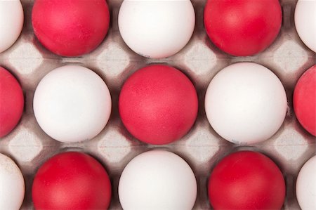 simsearch:400-04081519,k - white and red eggs, background Stock Photo - Budget Royalty-Free & Subscription, Code: 400-04825298