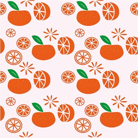 seamless summer backgrounds - vector seamless pattern Stock Photo - Budget Royalty-Free & Subscription, Code: 400-04829374