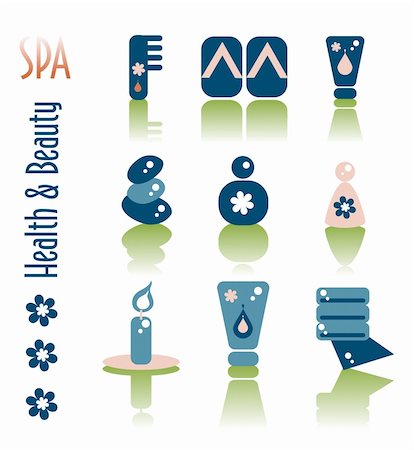 SPA icons set Stock Photo - Budget Royalty-Free & Subscription, Code: 400-04820894
