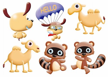 simsearch:400-04354487,k - funny monsters cartoon - animal Stock Photo - Budget Royalty-Free & Subscription, Code: 400-04821913