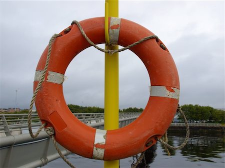 A life buoy for safety at sea Stock Photo - Budget Royalty-Free & Subscription, Code: 400-04823093