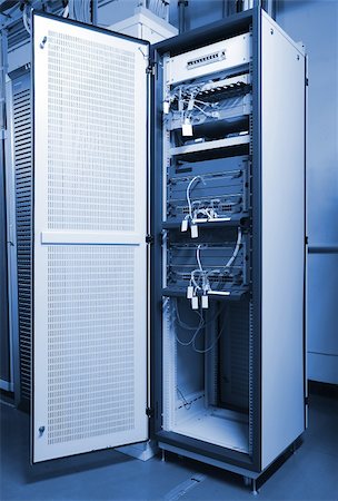 The communication and internet network server Stock Photo - Budget Royalty-Free & Subscription, Code: 400-04823427