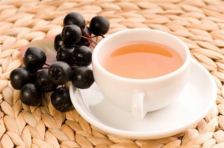 Black chokeberry tea Stock Photo - Budget Royalty-Free & Subscription, Code: 400-04823560