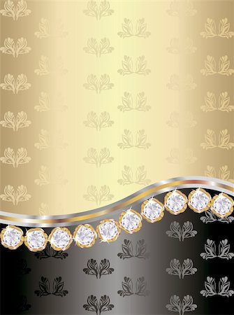 Vector illustration of a festive background with diamonds Foto de stock - Royalty-Free Super Valor e Assinatura, Número: 400-04834213