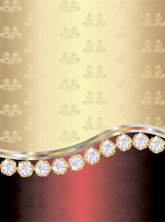 Vector illustration of a festive background with diamonds Foto de stock - Royalty-Free Super Valor e Assinatura, Número: 400-04834281
