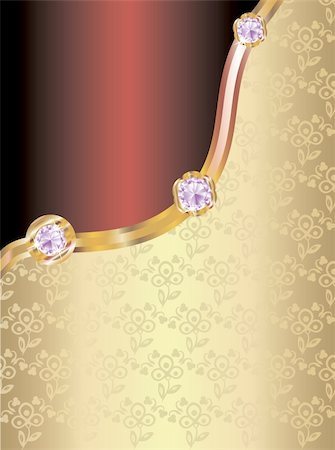 Vector illustration of a festive background with diamonds Foto de stock - Royalty-Free Super Valor e Assinatura, Número: 400-04834295