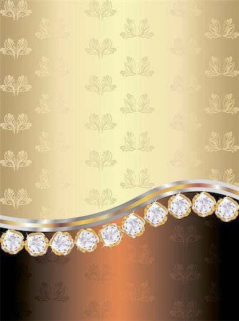 Vector illustration of a festive background with diamonds Foto de stock - Royalty-Free Super Valor e Assinatura, Número: 400-04834296