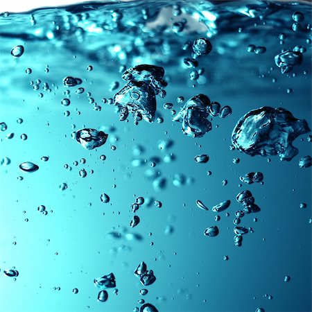 sink with bath bubbles - a blue fresh water with bubbles background Stock Photo - Budget Royalty-Free & Subscription, Code: 400-04834629