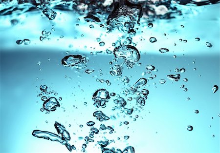 sink with bath bubbles - a blue fresh water with bubbles background Stock Photo - Budget Royalty-Free & Subscription, Code: 400-04834630
