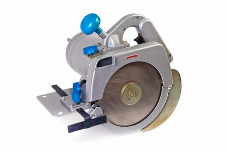 simsearch:400-04856931,k - Circular saw, isolated on a white background. Photographie de stock - Aubaine LD & Abonnement, Code: 400-04835220