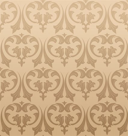 simsearch:400-04856402,k - Beige seamless pattern with a repeating pattern. Vector illustration Stock Photo - Budget Royalty-Free & Subscription, Code: 400-04835745