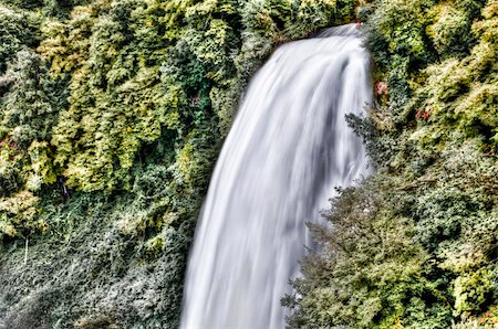 waterfalls in deep forest Stock Photo - Budget Royalty-Free & Subscription, Code: 400-04835771