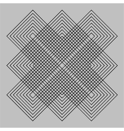 simsearch:400-04836806,k - Abstract design with geometric shapes optical illusion illustration Photographie de stock - Aubaine LD & Abonnement, Code: 400-04836818