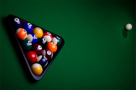 simsearch:400-09064481,k - Billiard game Stockbilder - Microstock & Abonnement, Bildnummer: 400-04838119