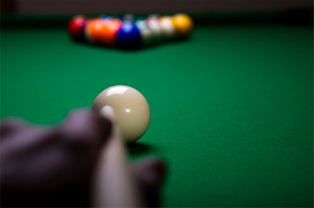 simsearch:400-04478467,k - Billiard game Stock Photo - Budget Royalty-Free & Subscription, Code: 400-04838138