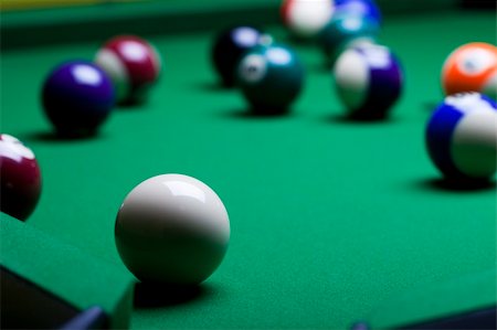 simsearch:400-04478467,k - Billiard game Stock Photo - Budget Royalty-Free & Subscription, Code: 400-04838142